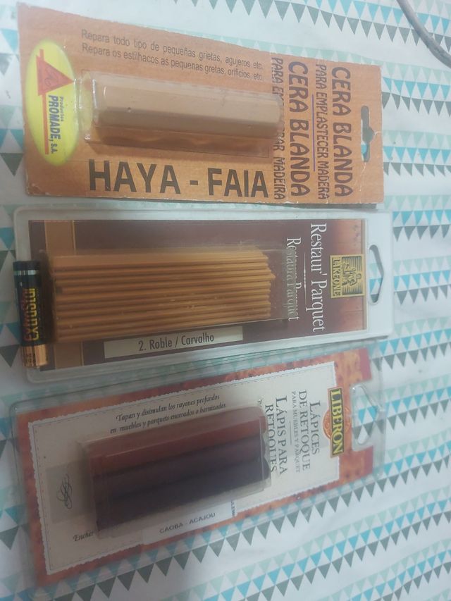 Cera blanda,restaurar parques,✏️