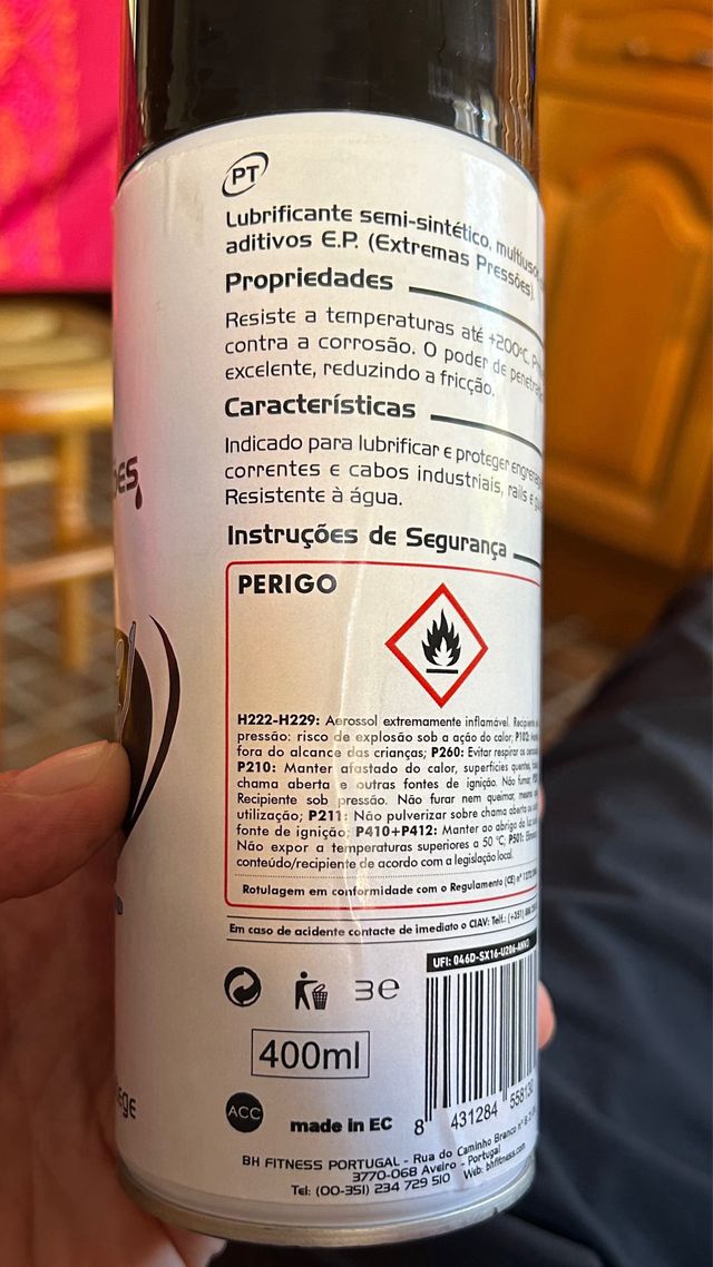 Vendo Bote Spray Lubrificante BH