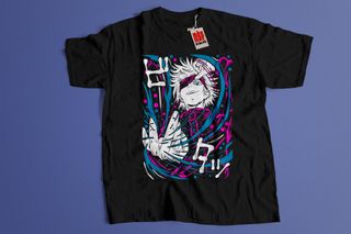 Camiseta personalizada Gojo de Jujutsu Kaisen