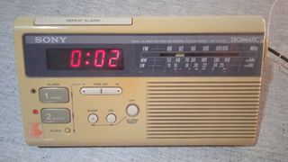 Radio Reloj Despertador Sony