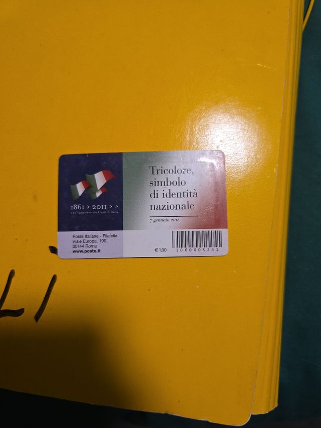 Francobollo Tricolore