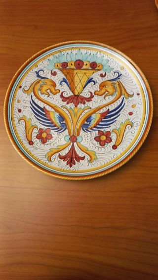 Piatto decorativo Deruta