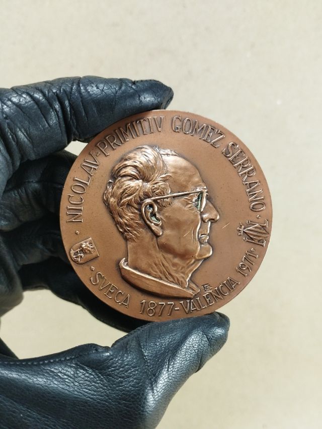 Medalla bronce Nicolau Primitiu