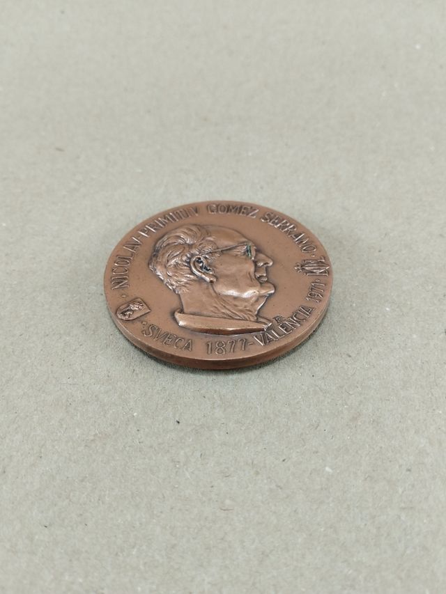 Medalla bronce Nicolau Primitiu