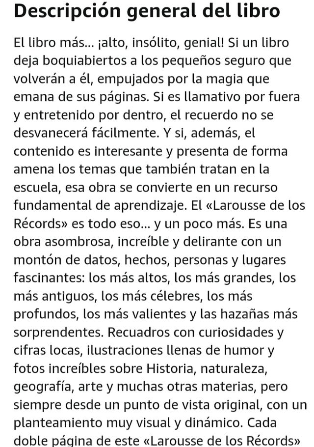 El Larousse de los Records