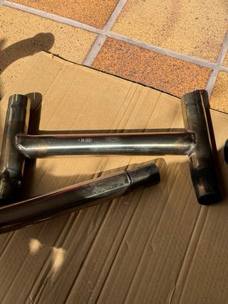 Juego de colectores de escape Mistral para Guzzi