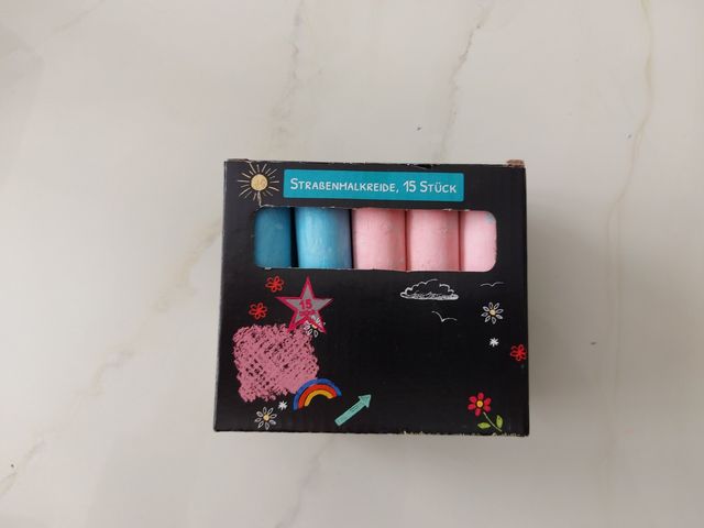 Tizas grandes de colores