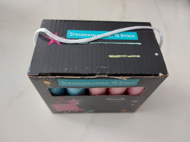 Tizas grandes de colores