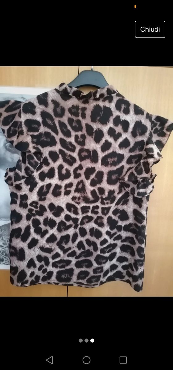 Camicetta leopardata