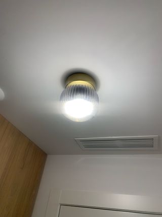 Apliques de techo ikea cristal nuevos