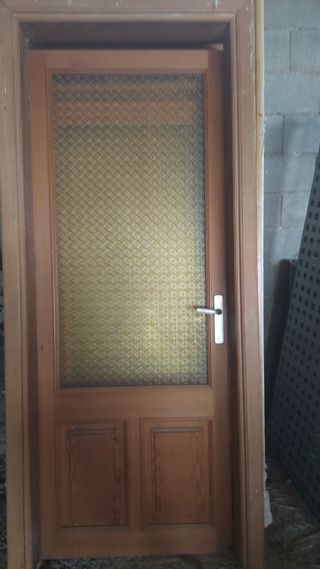 Vidriera maciza
