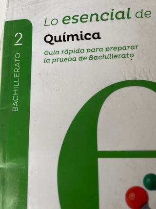 Libro 2 quimica bachillerato