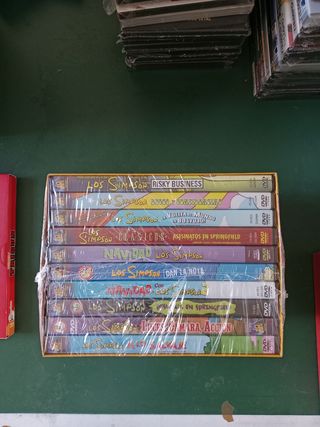 PACK SIMPSON DVD 10 PELÍCULAS - NUEVO