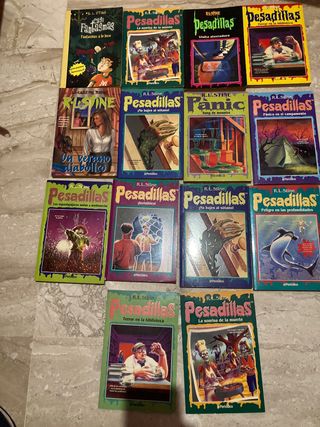 Libros R L Stine 5€/u