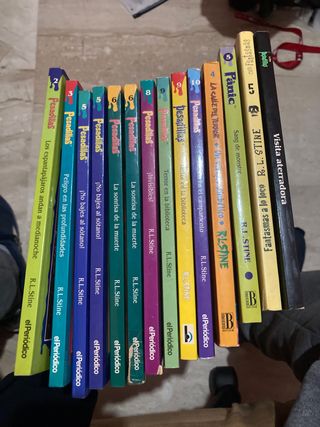 Libros R L Stine 5€/u