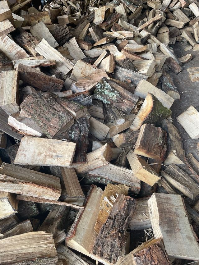 Leña de roble chimeneas