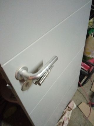  150 las 3 Puertas lacadas color gris  nuevas