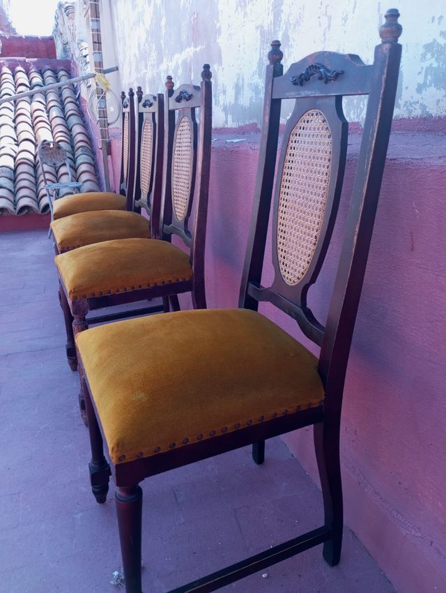 Vendo conjunto sillas.