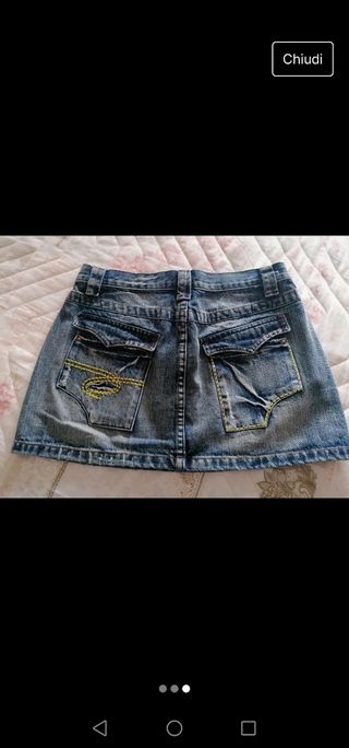 Gonna jeans