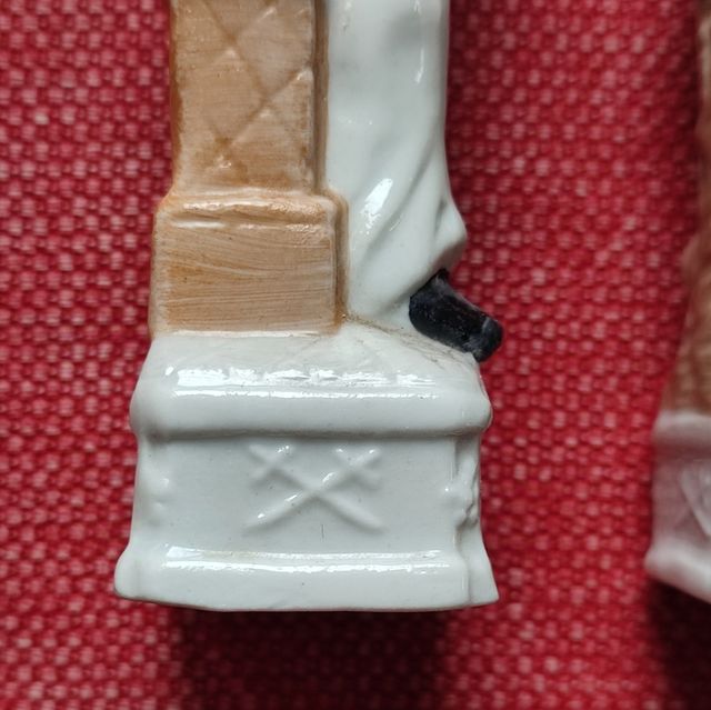 4 statuette porcellana ufficiali Impero Francese