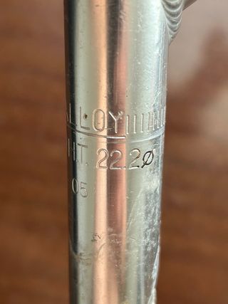 Potencia vintage Elite aluminio 22.2 MTB Gravel