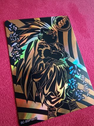 Carta SSP dragón ball Heros