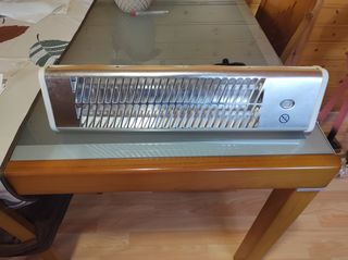 Calefactor doble tubo,