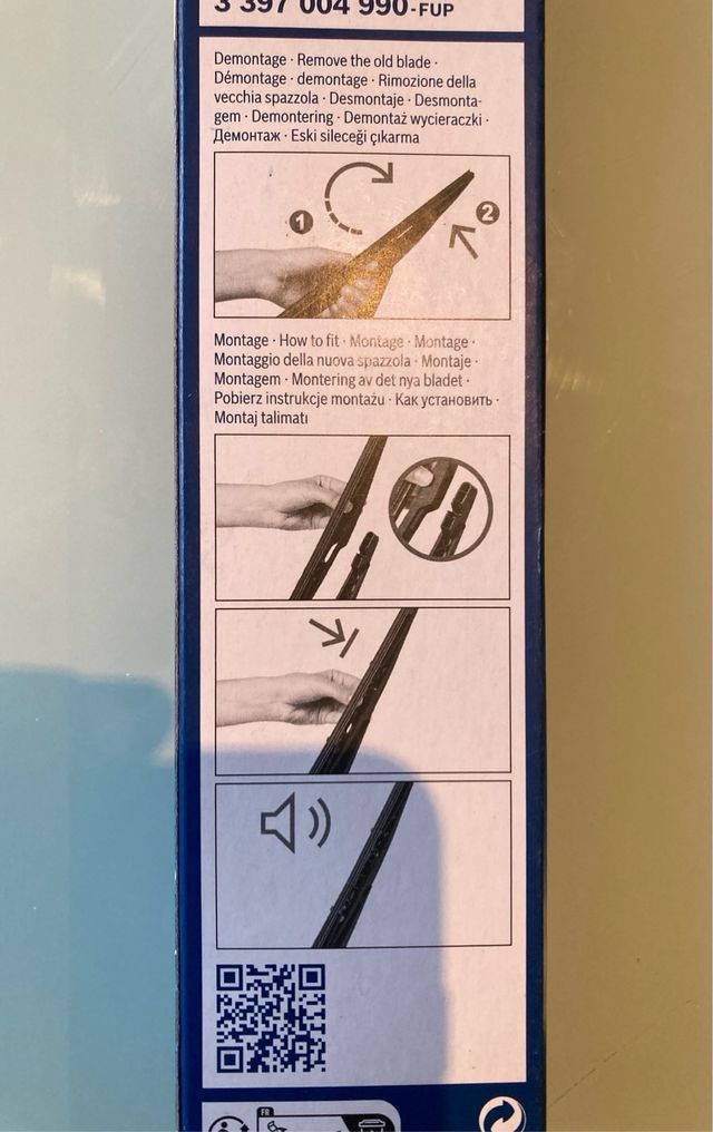 Limpiaparabrisas trasero BOSCH