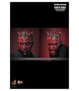 Hot Toys MMS749 Star Wars Darth Maul with Speeder