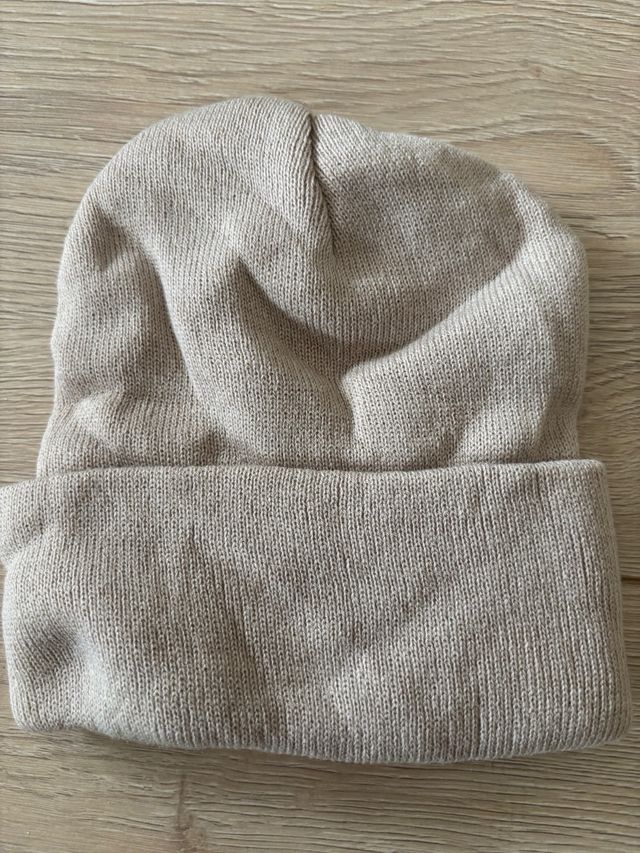 Gorro de lana marrón personalizado 