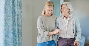Cuidadora de personas mayores