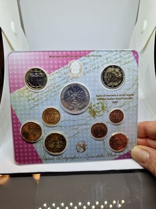 Italia Monete divisionale 2007 argento 