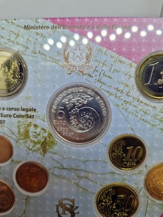 Italia Monete divisionale 2007 argento 