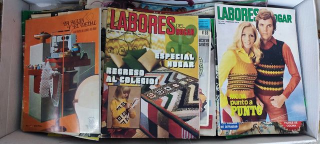 Revistas de labores antiguas