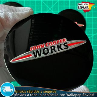 X4 Emblemas Mini Cooper 56mm Pegatinas Tapacubos