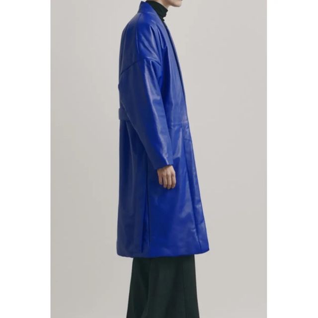 Abrigo de Cuero Massimo Dutti 