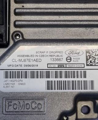 Modulo Ford Navigation GPS Navi Radio JM5T-14G370