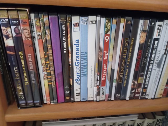 Películas DVD más de 100 titulos originales