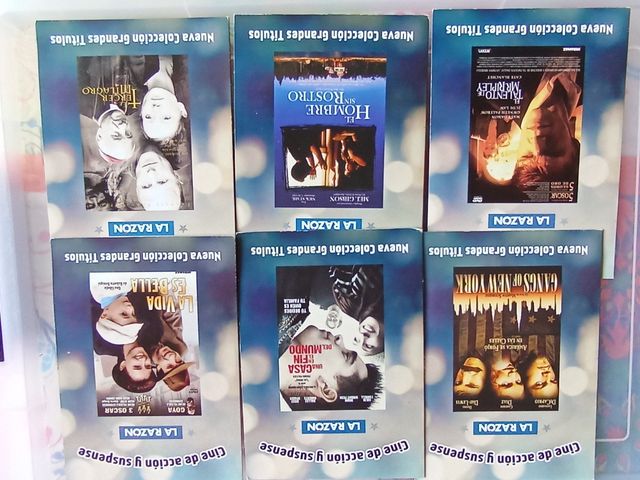 Películas DVD más de 100 titulos originales