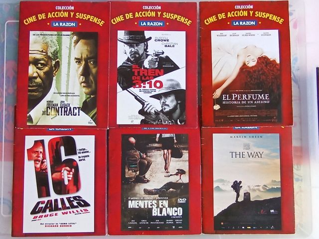 Películas DVD más de 100 titulos originales