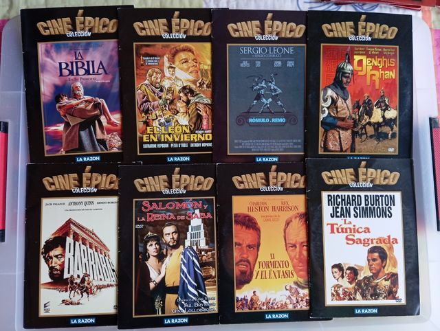 Películas DVD más de 100 titulos originales