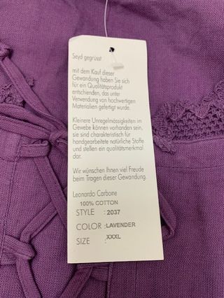 Blusa de manga corta con cordones "Valeria" 2037