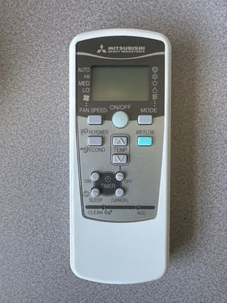 Mando original aire acondicionado mitsubishi