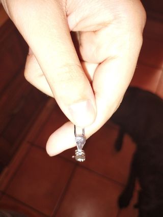 Dos pulseras de plata de ley