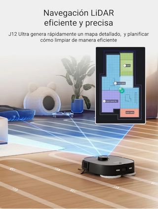 Eureka J12 ultra robot aspirador y friega 