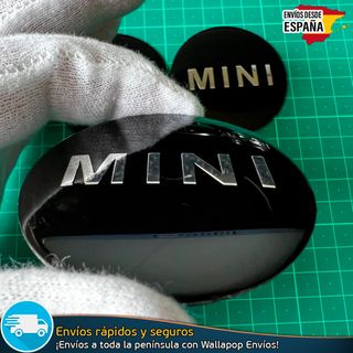 X4 Emblemas Mini Cooper 56mm Pegatinas Tapacubos