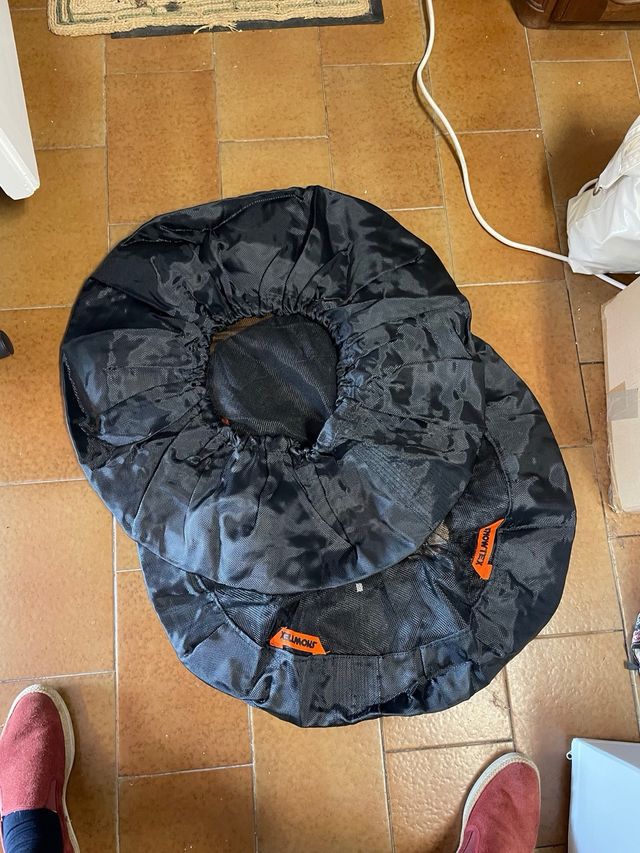 Cadena de nieve textil