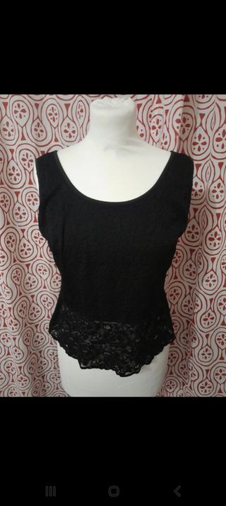 Top pizzo vintage '90 Lovable