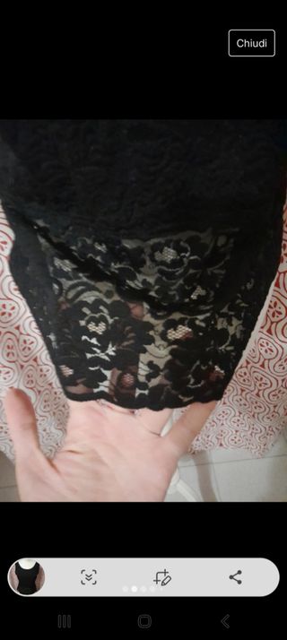 Top pizzo vintage '90 Lovable