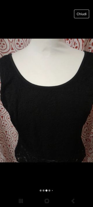 Top pizzo vintage '90 Lovable